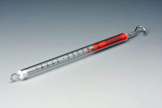 Dynamometer, 2 N, red