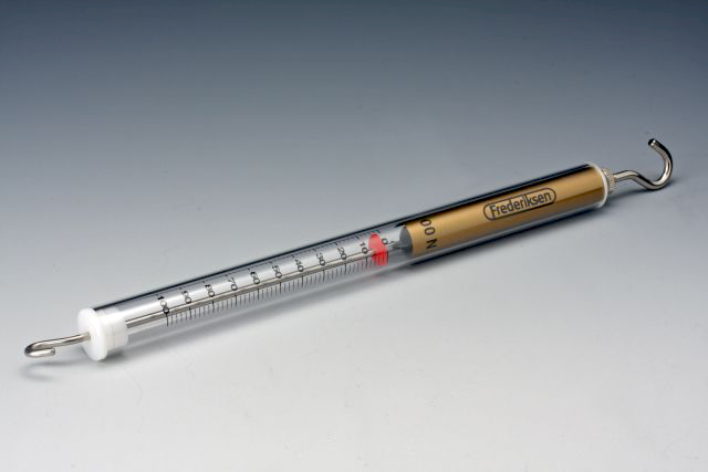 Dynamometer, 100 N, gold
