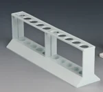 Test tube stand, PP, Ø18 mm, 1 x 10 holes
