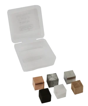 Lead-free density cubes