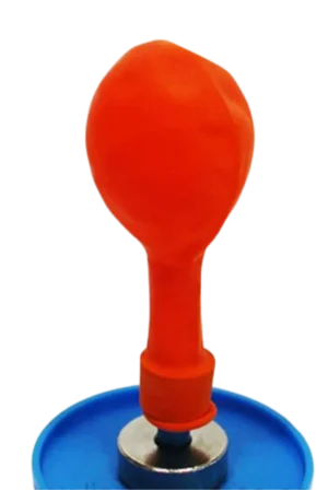 Air cushion plate using balloons