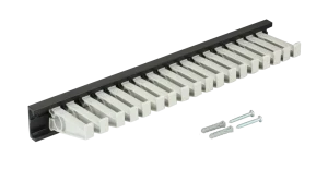Cable holder for 60 wires, Plastic