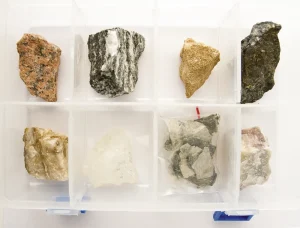 Rock collection, rocks/minerals