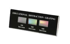 Optical gratings, 3-in-1