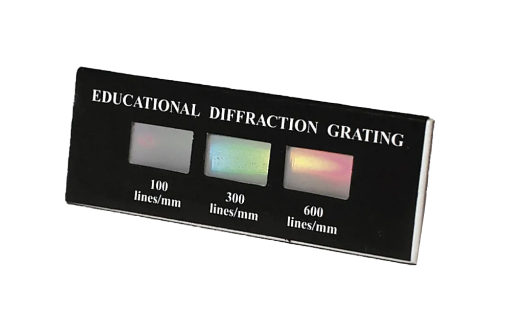 Optical gratings, 3-in-1