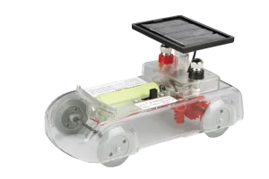 Solar cell car, rechargeable